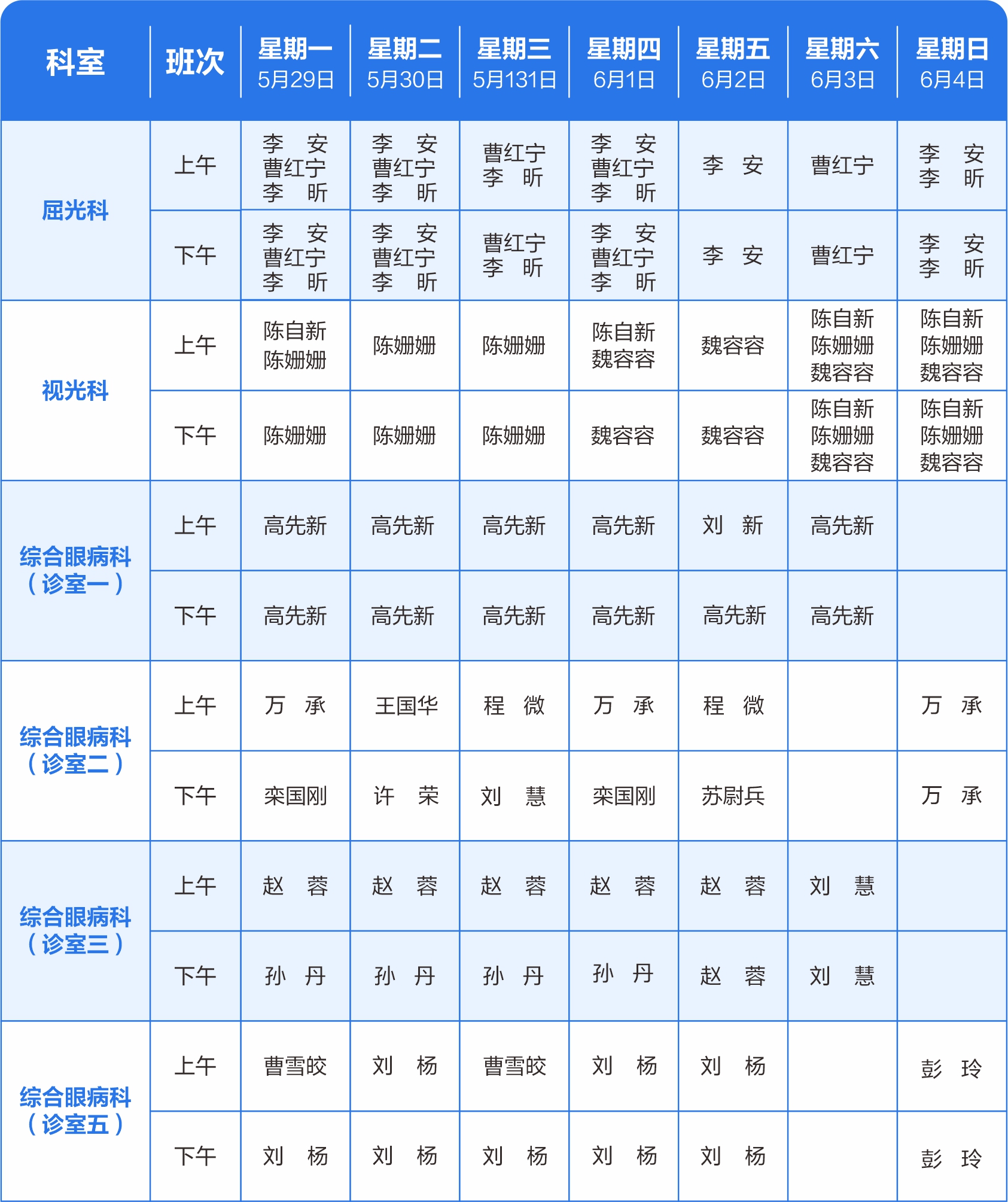 医生排班表.2023.5.29(3)